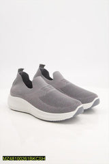 Slip On Jogging Lightweight Shoes-(8502)-Sketcher, Grey