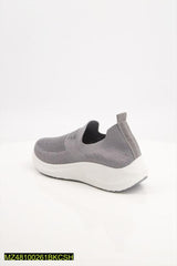 Slip On Jogging Lightweight Shoes-(8502)-Sketcher, Grey